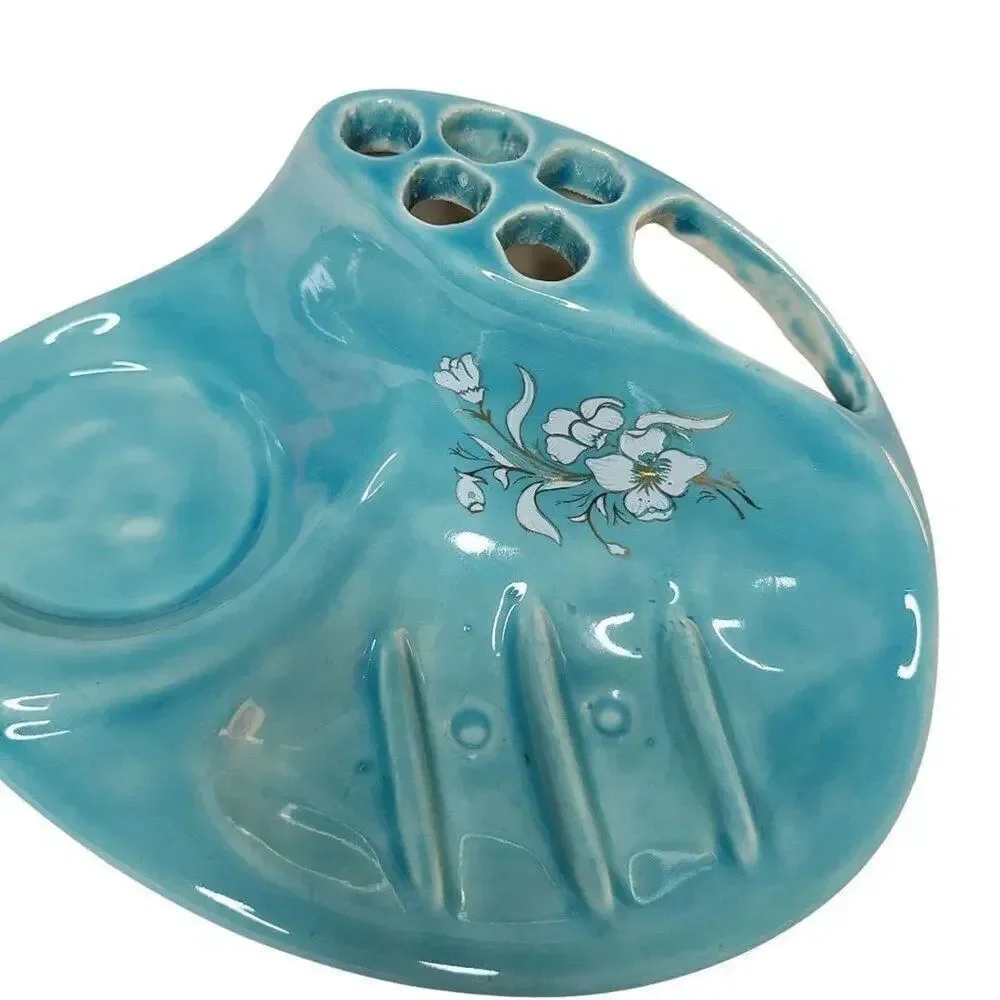Vitrex Bath Accessories, Vintage 80s Toothbrush Soap Dish Cup Holder Combo Tray